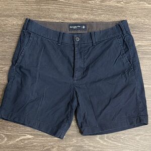 Abercrombie Men's Navy Shorts